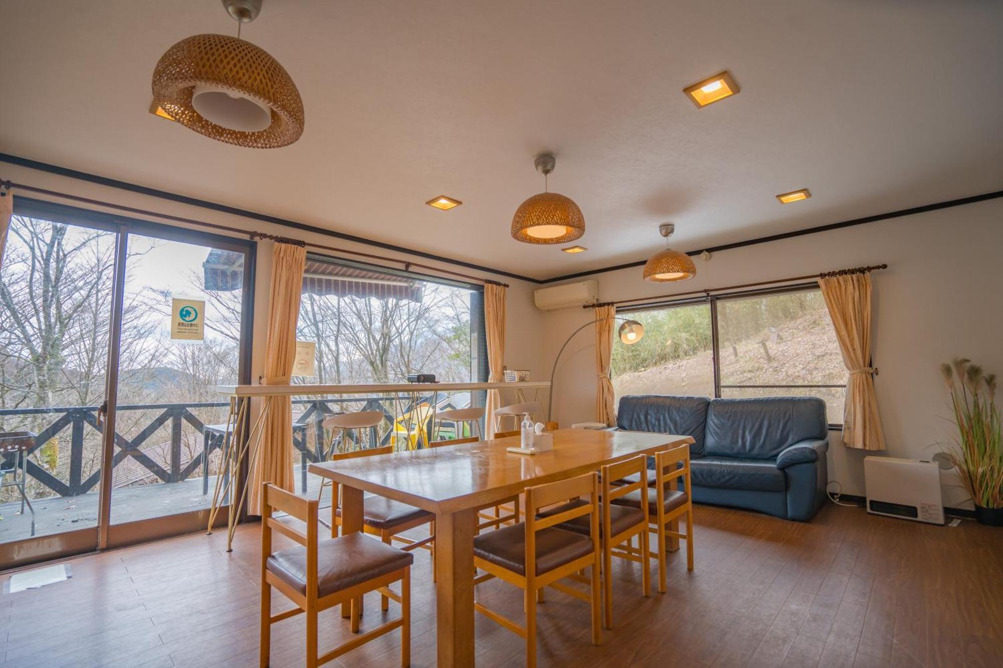Villa Yorokobu箱根森林中的独栋别墅，富士山，适合开party